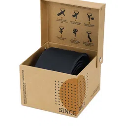 Tossido Men Solid Skinny Tie image 2