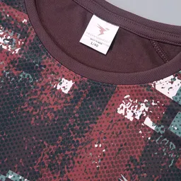 Technosport Men Printed Antimicrobial Active T-shirt image 2