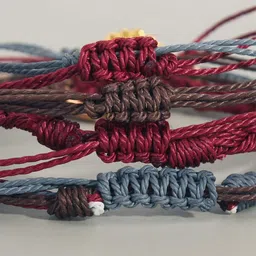 EL REGALO Set Of 4 Wraparound Bracelets image 3