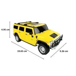 skywater Rastar Hummer H2 SUV 1:27 Remote Controlled Car (Yellow) image 2