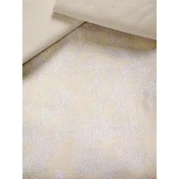 Saral Home Kanan Ivory Cotton Bedsheet with Two Pillow Covers (Set of 3) image 3