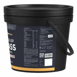 Nutrabay Gold Bulk Up Mass Gainer,  11 lb  Strawberry  image 5