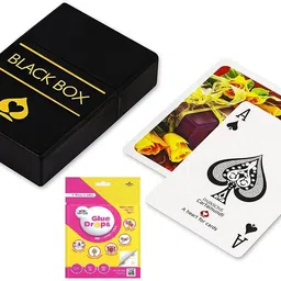 black box Premium Plastic Playing Cards, Bridge Size-picture-17