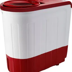 whirlpool 7.5 kg 5 Star, Supersoak Technology Semi Automatic Top Load Red image 3