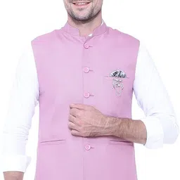 friendhood Self Design Men Waistcoat-picture-11
