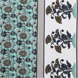 jeevat 220 TC Cotton King Jaipuri Prints Flat Bedsheet image 2