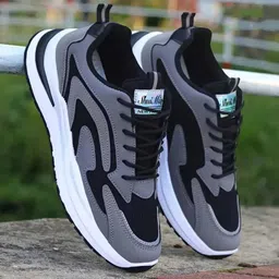 terfill Black Trending Stylish Sport Running Walking Casual Shoes Sneakers For Men-picture-12
