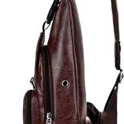 venlum Brown Men & Women Shoulder Bag Unique Stylish image 4