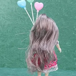 primefair Moveable Arms,Legs,Cute Princess Dolls with 3 Balloon Gudiya Dolls for Baby Girl image 3