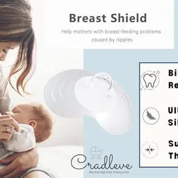 cradleve Silicone Nipple Shields Breast Nipple Shield image 2