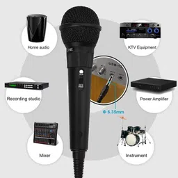 darkingwings Singing Mic Studio Voice Recording Vocal Microphone Karaoke Mic with XLR Cable Vocal Microphone image 4