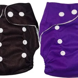 yoksh originals Reusable Cloth Diapers | Combo of 2 | Washable & Adjustable Free Size image 1