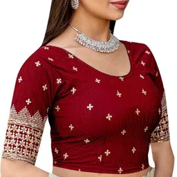 divinedivasnp Round Neck Women Blouse image 4