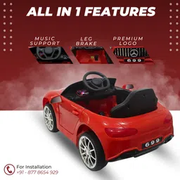 millennial FSC - 01 BenzZ Car Battery Operated Ride On image 4