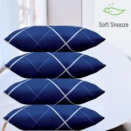 soft snooze Microfibre Sleeping Pillow Pack of 4 Abstract Soft Luxury-picture-32