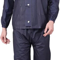 Solid, Colorblock Men Rain Suit-image-0