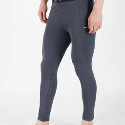 goto Solid Men Grey Tights image 3