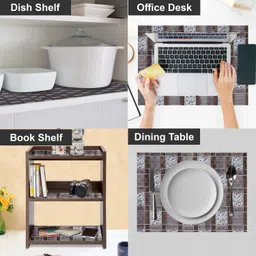 wings star Polyester Drawer Mat image 3