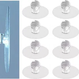 aarykart Self Adhesive No Drilling Wall Hook Sticking Adhesive Hanger Round Walls Strong Hook 12-picture-32