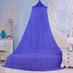 litera Mosquito Net for Double Bed Round HDPE - High Density Poly Ethylene Washable Kids Mosquito Net-picture-27