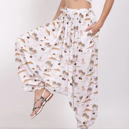 fashion passion india Printed Rayon Women Harem Pants-picture-26
