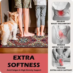 aazeem Velvet Door & Floor Mat image 3