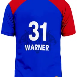 Women Printed Round Neck Polyester Dark Blue T-Shirt-image-4