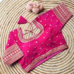 jodidar Round Neck Women Blouse-picture-22