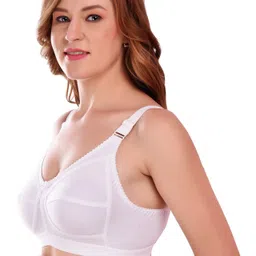 rymestyle Pack of 3 Women Full Coverage Non Padded Bra image 3