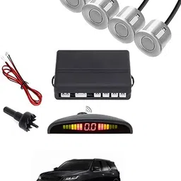maties 4Parking Sensor Increased Safety For Passengers Silver-108 Universal Car Reverse Silver Parking Sensor With LED Display ,Buzzer-108 Parking Sensor-picture-15