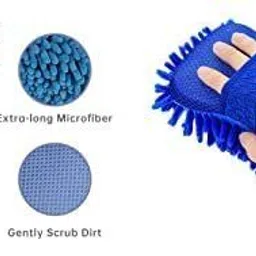 pyrros Microfiber Vehicle Washing Sponge (Pack Of 2) Combo-picture-39