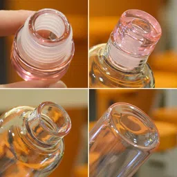 patre in Leakproof Glass Water Bottle for Fridge, Travel, Office, Men, and Women. 500 ml Bottle image 5