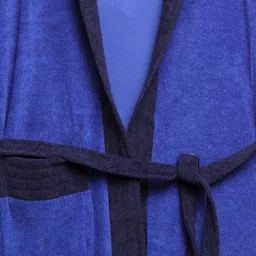 elevanto Royalblue-Navy 3XL Bath Robe image 3