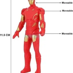 hyrex The Team Avengers Set of Five Action Figures ( multicolour) image 4