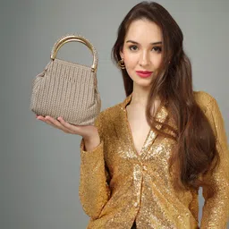 lamisa Women Brown Potli image 2