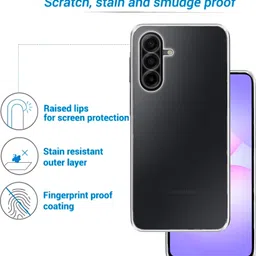 cost to cost Back Cover for SAMSUNG Galaxy M17 5G, SAMSUNG M17 SM-M176 Transparent Cover image 3