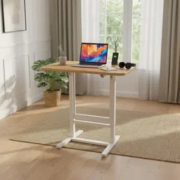 hanamori (Self-Installing) Height Adjustable Table - 3 Height Foldable No Tools Needed Solid Wood Multipurpose Table-picture-35