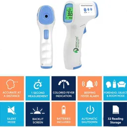 D MEDICARE IR-IFT03-01 Infrared Laser Thermometer | Digital Temperature Gun Thermometer image 3