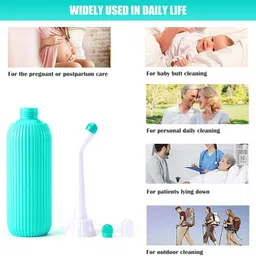 lakshminarayan sales Portable Bidet Spray for Travel with Angled Nozzle Spray, Retractable Handheld Bidet Nozzle image 2