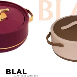 blal Plastic Thermoware Casserole Set | Insulated Hot Pot for Kitchen & Dining Pack of 2 Thermoware Casserole Set-picture-32