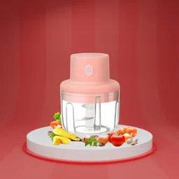 kaku Electric Chopper, Rechargeable Chopper for Home & Kitchen Vegetable, FruitC387 Electric Vegetable & Fruit Chopper-picture-10