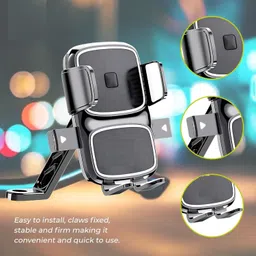 bolt Mobile Holder for Bikes with One Click Locking, Mirror Fitting Style Bike Mobile Holder image 4