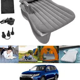 maties Inflatable Car Silver Bed Mattress Multi-Functional With Air Pump 201 Car Inflatable Bed image 1