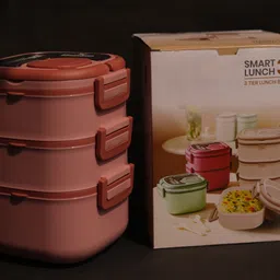 akram enterprise AKE-01 4 Containers Lunch Box image 4