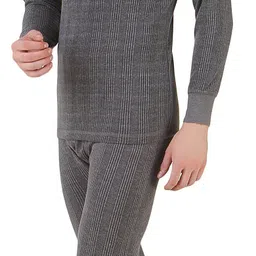 HAP Kings Quilted Thermal : Trouser (Dark grey) Men Pyjama Thermal image 4