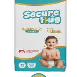 secure hug Super Dry Baby Diaper Pants with 3 Layer Leakage Protection & High Absorbency - M-picture-18