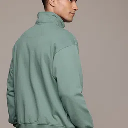 roadster Men Full Sleeve Solid Sweatshirt image 2