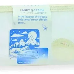 little things cite Cute Organizer for Stationery, Makeup & Travel | Gift Under ₹500 Mesh Pouches Art Polypropylene Pencil Box-picture-12