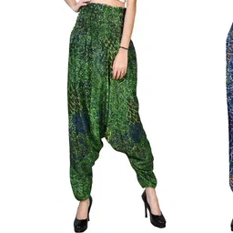 narnari Printed Rayon Women Harem Pants-picture-33