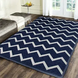 dizen star Dark Blue, White Velvet Carpet-picture-14